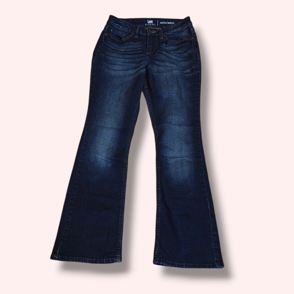 Lee Women's Dark Blue Boot Cut Jeans
